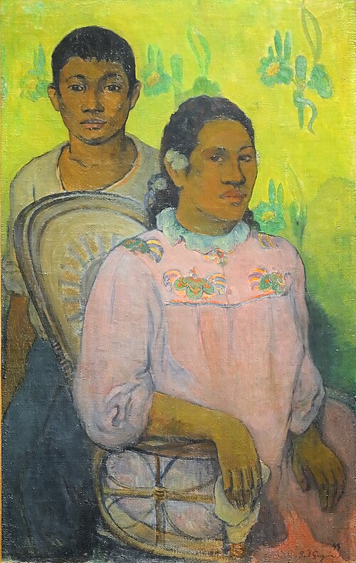Jeune Fille et Garçon, 1899, Paul Gauguin