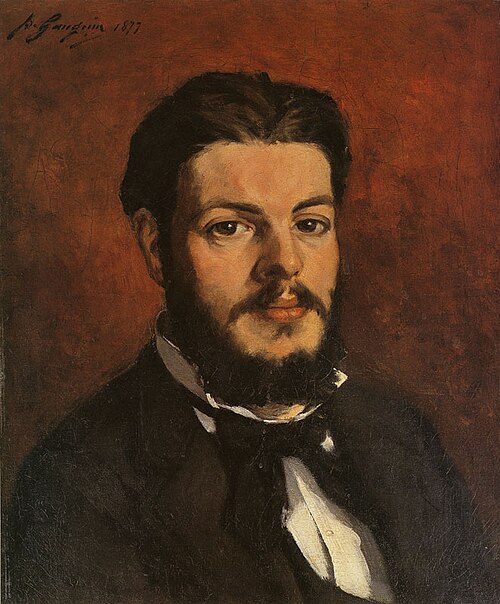 Portrait of Claude-Antoine-Charles Favre, 1877, Paul Gauguin