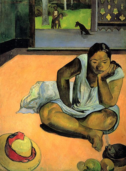 La Boudeuse, 1891, Paul Gauguin