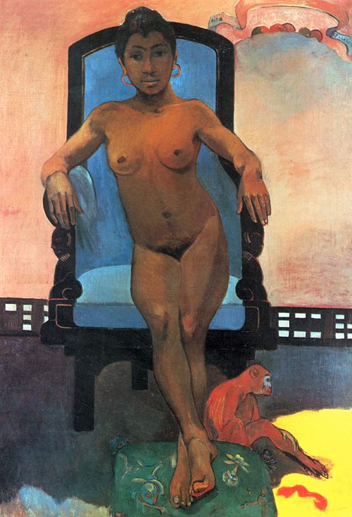 Annah the Javanese, or The Child-woman Judith Is Not Yet Breached, 1894, Paul Gauguin