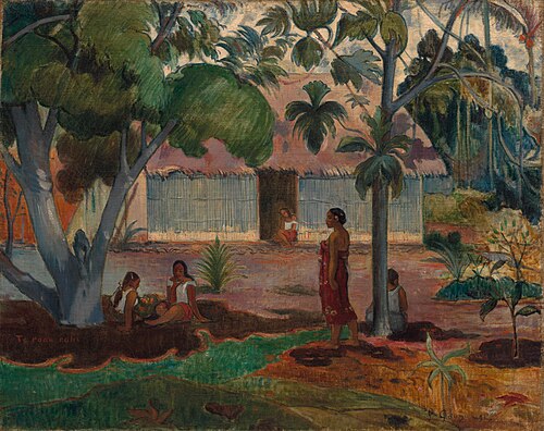 The Large Tree, 1891, Paul Gauguin