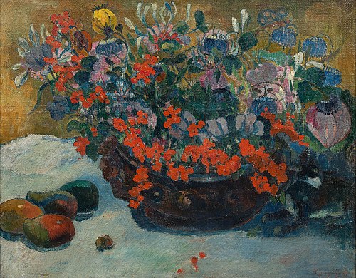 Bouquet de fleurs, 1897, Paul Gauguin