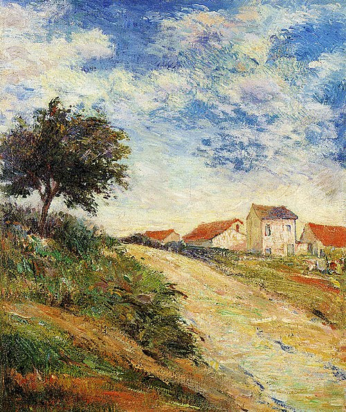 The Road, 1884, Paul Gauguin