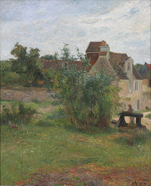 La Ferme de Busagny à Osny, 1883, Paul Gauguin