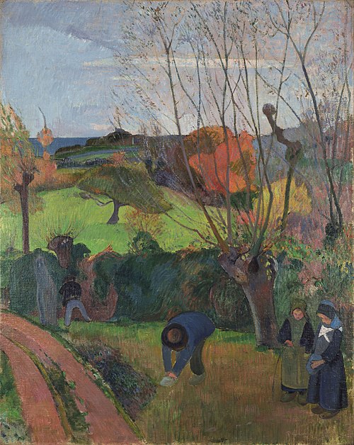 Le saule, 1889, Paul Gauguin