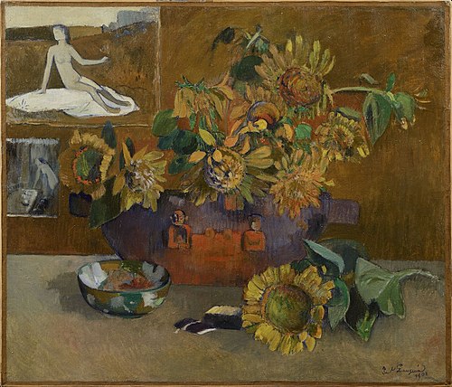 Still Life with Sunflowers, 1901, Paul Gauguin