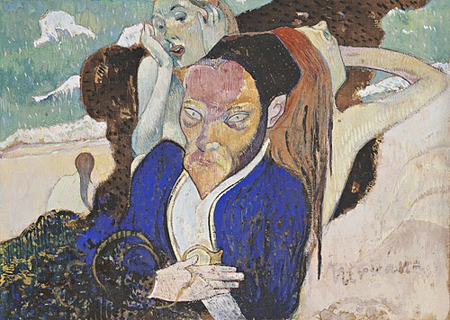 Nirvana, Portrait de Jacob Meyer de Haan, 1889, Paul Gauguin