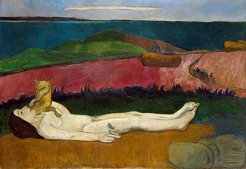 La Perte du pucelage, 1891, Paul Gauguin