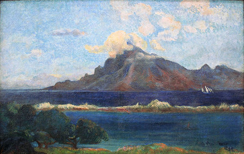 Paysage de Te Vaa, 1896, Paul Gauguin