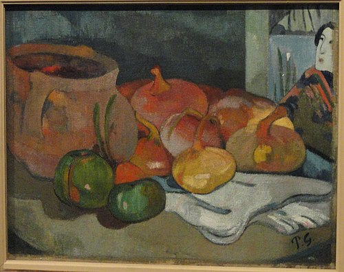 Nature morte aux oignons., 1889, Paul Gauguin
