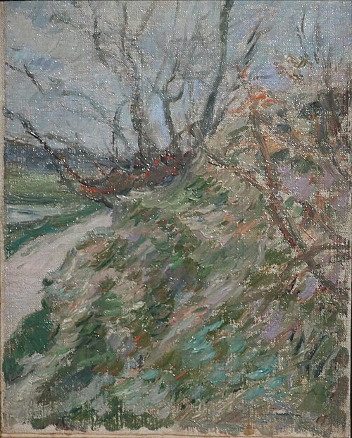 Landscape Study, 1882, Paul Gauguin