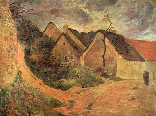 L'Entrée d'Osny par temps d'orage, 1883, Paul Gauguin