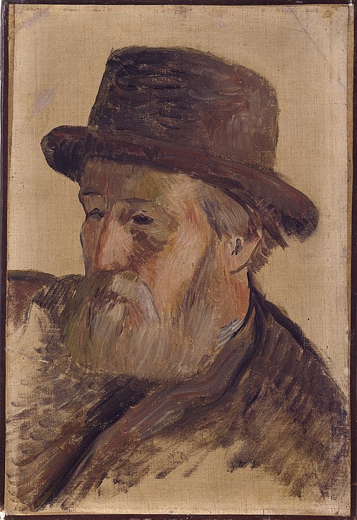 Portrait d'Isidore Gauguin, oncle de l'artiste; ou Henri Gauguin, 1880, Paul Gauguin