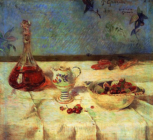 La Nappe blanche, 1886, Paul Gauguin