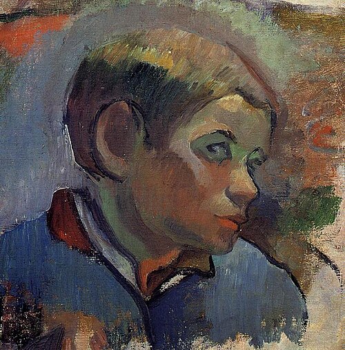 Portrait of a little boy, 1888, Paul Gauguin