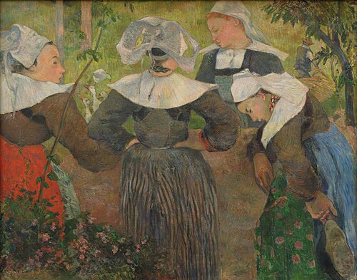 Four Breton Women, 1886, Paul Gauguin