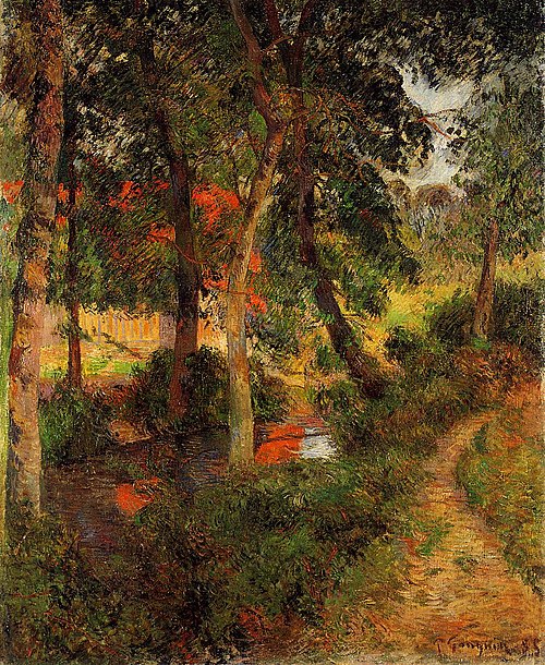 La Sente du père Jean, 1885, Paul Gauguin