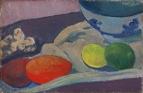 Still Life with Bowl, 1890, Paul Gauguin