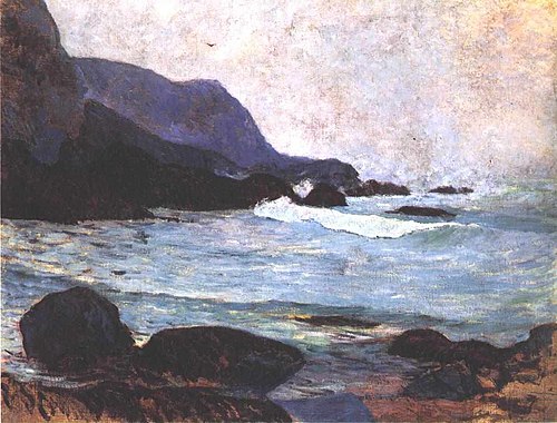 La côte de Bellangenay, 1890, Paul Gauguin