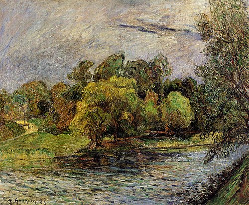 Le Parc d'Østervold à Copenhague, 1885, Paul Gauguin