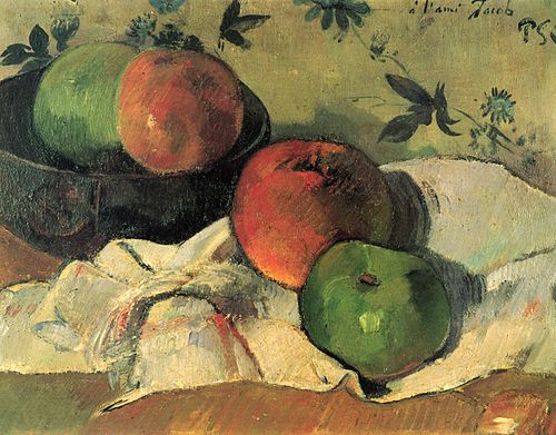 Nature morte à l'ami Jacob, 1888, Paul Gauguin