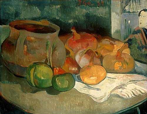 Nature morte aux oignons, 1889, Paul Gauguin