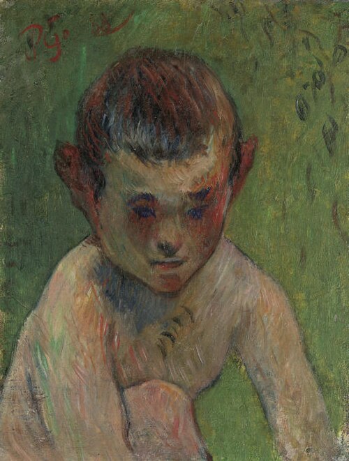 Little Breton Bather, 1888, Paul Gauguin