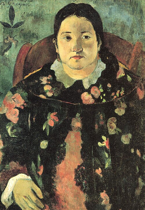 Portrait de Suzanne Bambridge, 1891, Paul Gauguin