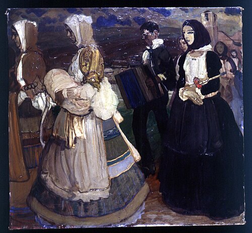 Sardinian Baptism, 1910, Giuseppe Biasi