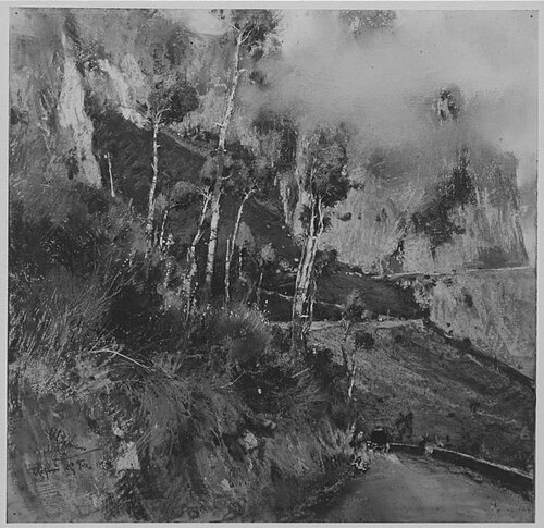 Monte Solaro auf Capri, 1901, Giuseppe Casciaro
