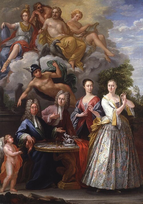 The Talman Family Group, 1718, Giuseppe Grisoni
