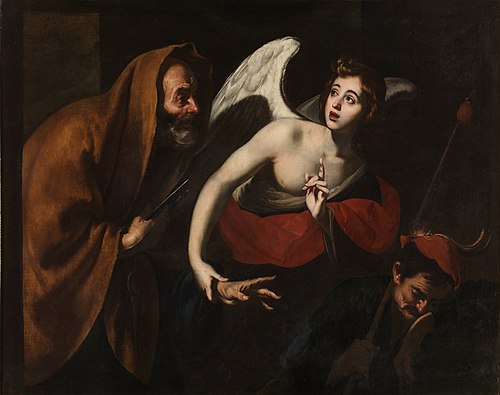 Saint Peter freed by an Angel, 1630, Giuseppe Marullo