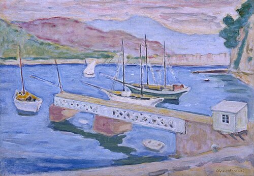 Rada di Sestri, 1950, Giuseppe Montanari