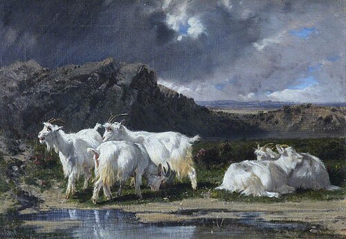 White Goats, , Giuseppe Palizzi