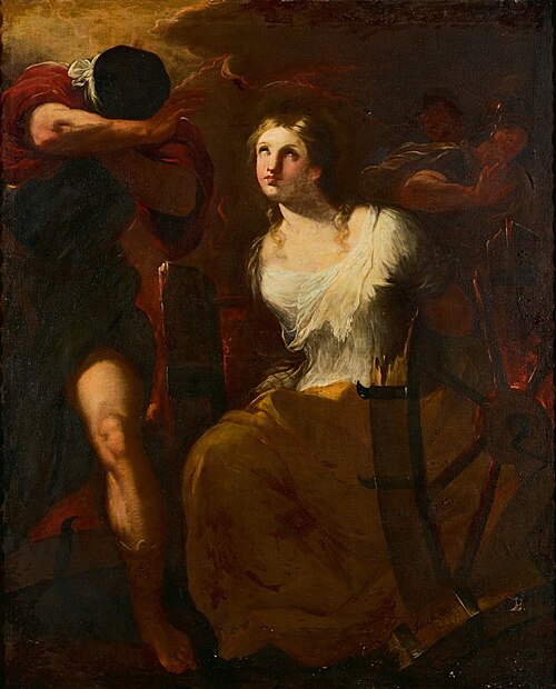 The Martyrdom of Saint Catherine of Alexandria, , Giuseppe Simonelli