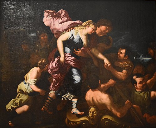 L'enlèvement d'Hélène, 1685, Giuseppe Simonelli