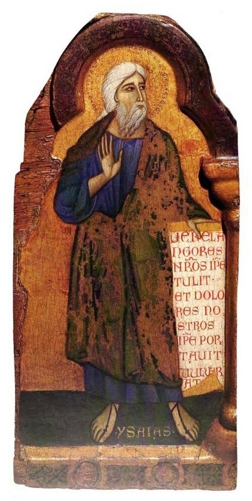 Profeta Isaia, 1272, Master of Saint Francis
