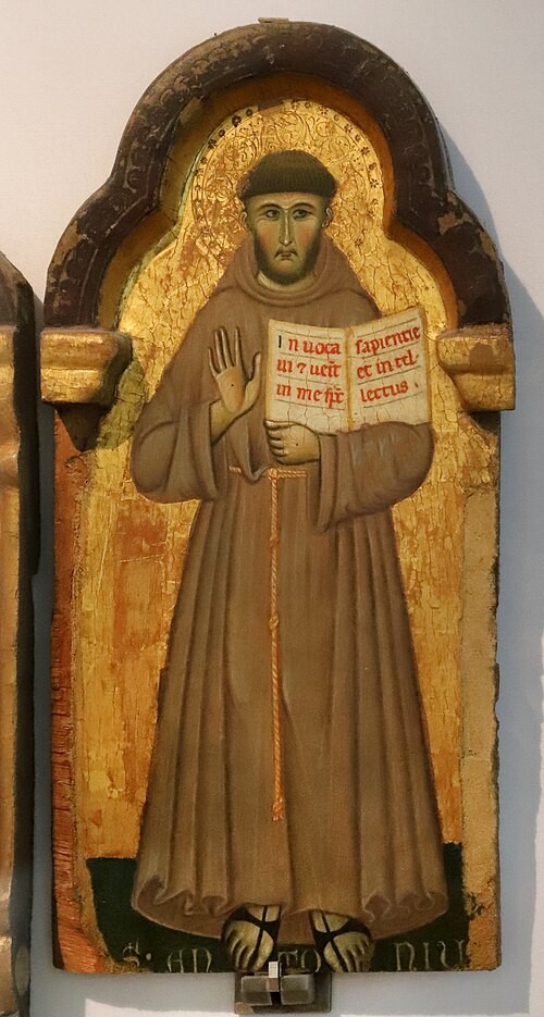 Sant'Antonio da Padova, 1272, Master of Saint Francis