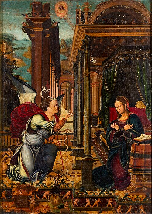 Annunciation, , Juan de Borgoña
