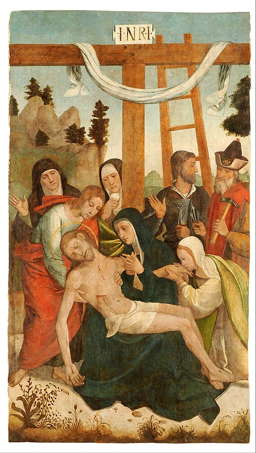 Pietà, , Juan de Borgoña