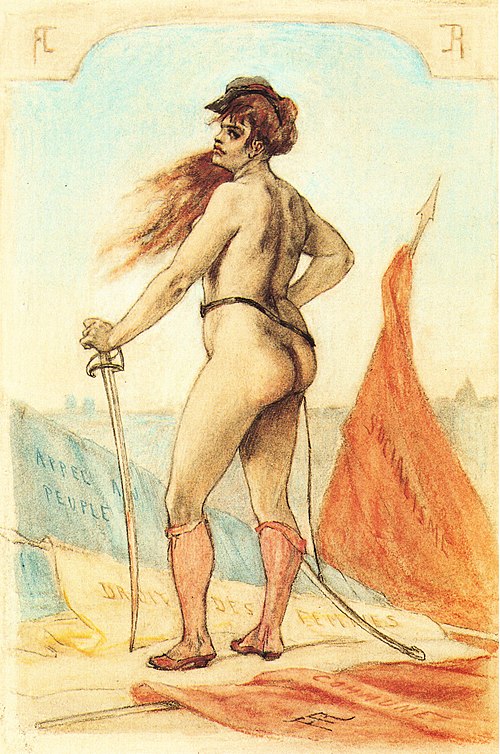 La révolution sociale, , Félicien Rops