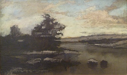 Sneeuw te Thozée, 1898, Félicien Rops