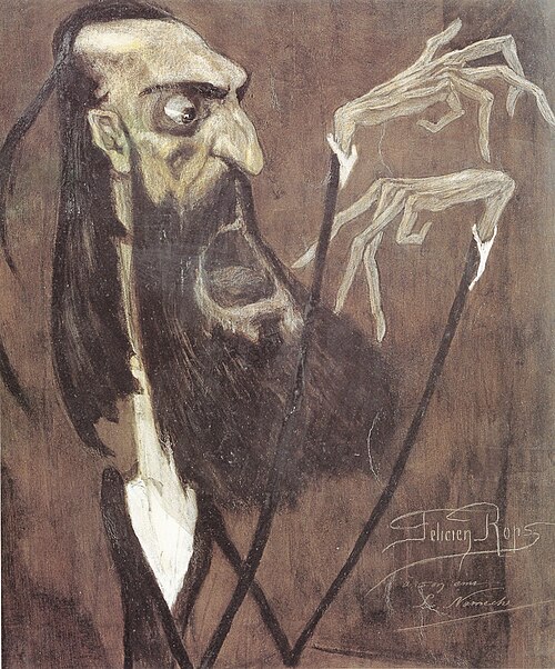 Louis Namêche, , Félicien Rops