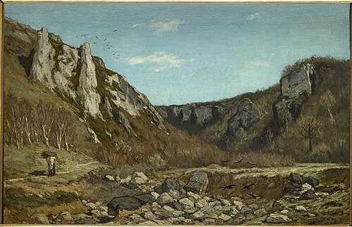 Le Val du Coléby, à Freyr, près de la Meuse, 1875, Félicien Rops