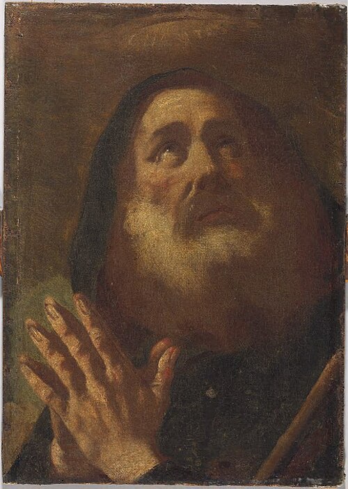 Saint Francis of Paola, 1745, Giuseppe Angeli