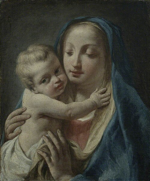 Virgin and Child, 1755, Giuseppe Angeli