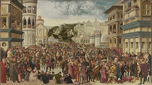 Historienzyklus: Geschichte der Verginia, 1535, Hans Schöpfer il Vecchio