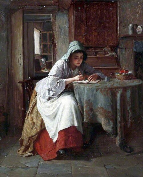 Katie's Letter, 1875, Haynes King