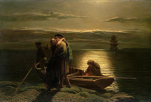 The Emigrant, 1858, Gyula Kardos