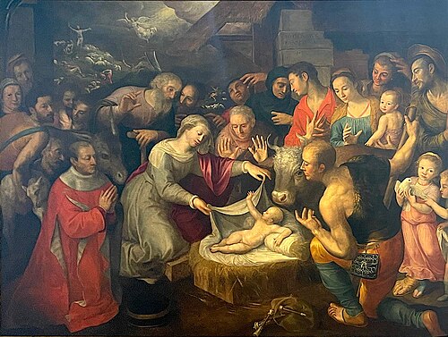 La Nativité, 1585, Hieronymus Francken I